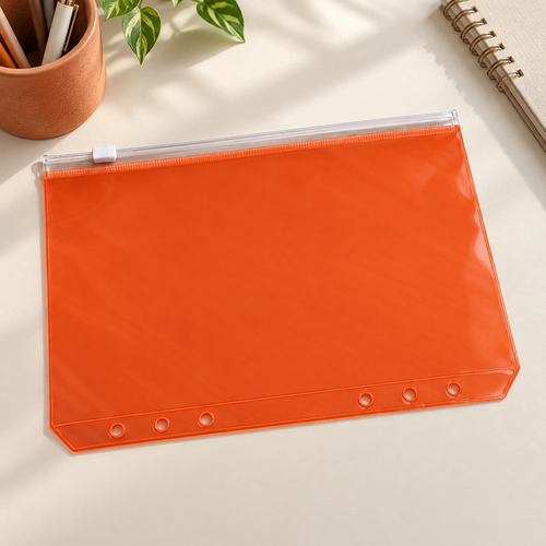 Colored PVC Loose Leaf Pocket