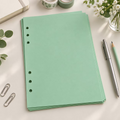 Colored 6-Ring Binder Refill Paper