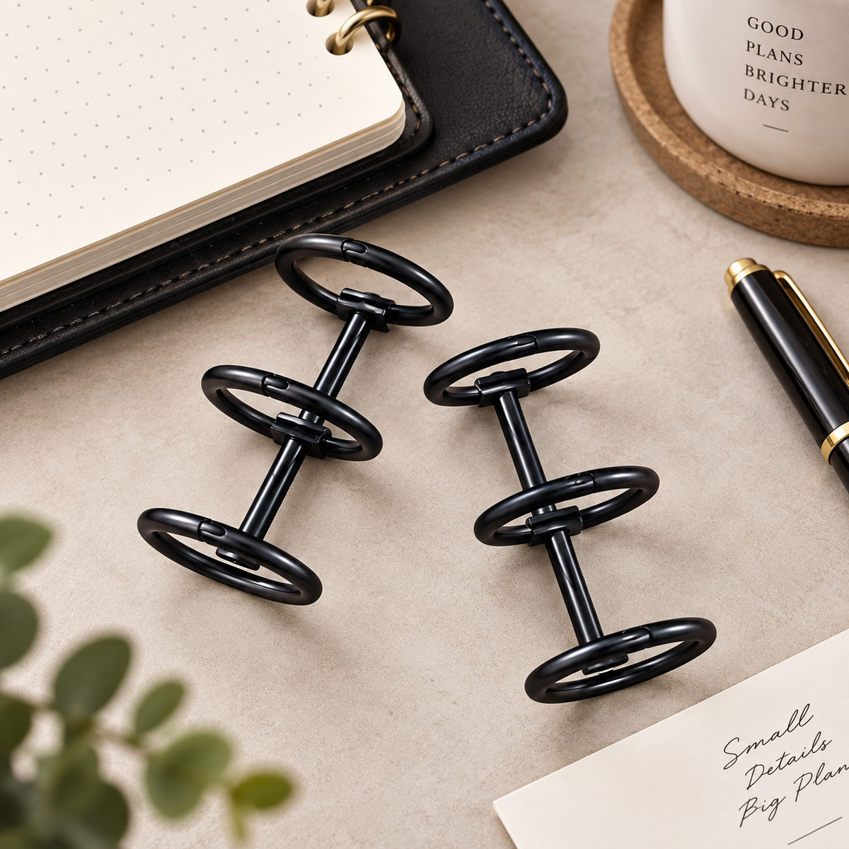 1. 3-Ring Metal Binder Rings